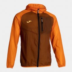 Kurtka do biegania męska Joma R-Trail Nature Raincoat. Brązowe kurtki treningowe męskie Joma, m, bez wzorów, do biegania. Za 312.50 zł.