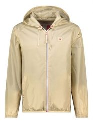 Geographical Norway Kurtka przeciwdeszczowa "Boatom" w kolorze beżowym rozmiar: M. Brązowe kurtki outdoor męskie Geographical Norway, m, bez wzorów, bez kaptura. Za 89.47 zł.