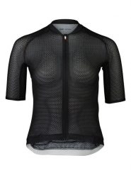 POC Koszulka kolarska "Air Jersey" w kolorze czarnym rozmiar: L. Czarne bluzki sportowe damskie POC, l, bez wzorów, z jersey, bez ramiączek. Za 166.88 zł.