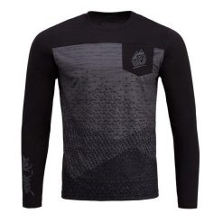 Koszulka rowerowa męska Silvini Ello MD1804 z długim rękawem. Czarne t-shirty sportowe męskie Silvini, na lato, m, z materiału, bez ramiączek, rowerowe. Za 227.25 zł.