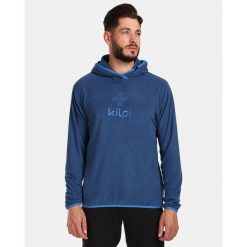 Męska bluza polarowa z kapturem Kilpi FLOND-M. Niebieskie bluzy z kapturem męskie Kilpi, na zimę, m, z polaru. Za 163.85 zł.
