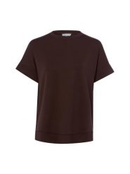 Marie Lund Koszulka Kobiety brązowy, XS. Brązowe t-shirty damskie Marie Lund, xs, bez wzorów, z wiskozy, bez kołnierzyka. Za 129.95 zł.