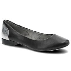 Czarne Baleriny Maciejka Eleganckie Półbuty Damskie. Czarne baleriny damskie Maciejka, z aplikacjami, ze skóry, bez obcasa, na płaskiej podeszwie. Za 159.00 zł.