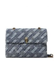 Kurt Geiger Torebka Large Kensington Soft 9796588669 Granatowy. Niebieskie torebki klasyczne damskie Kurt Geiger, bez wzorów, z materiału, bez dodatków. Za 899.99 zł.