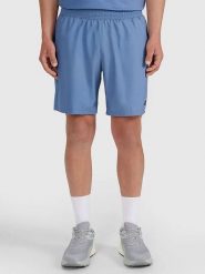 4F Szorty sportowe w kolorze błękitnym rozmiar: S. Niebieskie szorty męskie 4f, s, z materiału. Za 48.28 zł.