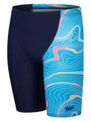 Speedo Kąpielówki w kolorze granatowo-niebieskim rozmiar: 128. Niebieskie kąpielówki męskie Speedo, bez wzorów. Za 109.78 zł.