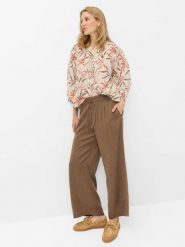 BRAX Spodnie Kobiety Lyocell brązowy, 36. Brązowe spodnie materiałowe damskie Brax, bez wzorów, z lyocellu, eleganckie. Za 499.95 zł.