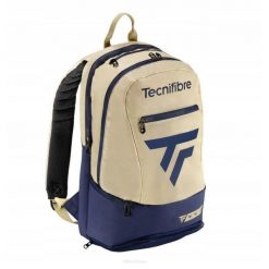 Plecak tenisowy Tecnifibre Tour Endurance beżowy. Brązowe plecaki damskie TECNIFIBRE, bez wzorów, sportowe. Za 329.99 zł.