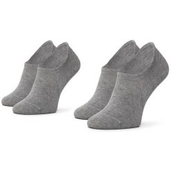 Skarpety krótkie Tommy Hilfiger. Szare skarpetki damskie Tommy Hilfiger, bez wzorów. Za 59.99 zł.