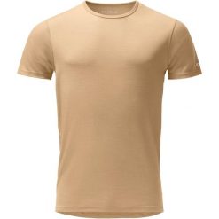 Koszulka termoaktywna Devold Breeze Plus Merino 200 T-Shirt. Brązowe t-shirty sportowe męskie Devold, l, z materiału, bez ramiączek. Za 384.99 zł.