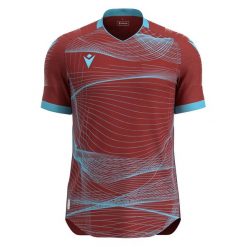 Koszulka Macron Wyvern Eco. Brązowe t-shirty sportowe męskie Macron, m, z dzianiny, bez ramiączek, do piłki nożnej. Za 265.50 zł.