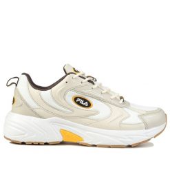 Buty sneakersy sportowe męskie Fila KREATIX. Białe buty sportowe na co dzień męskie Fila, bez zapięcia. Za 199.00 zł.