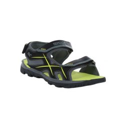 Sandały Męskie Kota Drift. Czarne sandały męskie Regatta, bez zapięcia. Za 133.99 zł.
