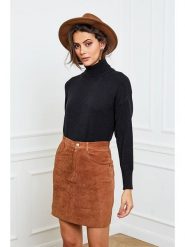 Joséfine Golf "Elona" w kolorze czarnym rozmiar: S. Czarne golfy damskie Joséfine, s, bez wzorów, z kaszmiru, bez ramiączek. Za 266.66 zł.