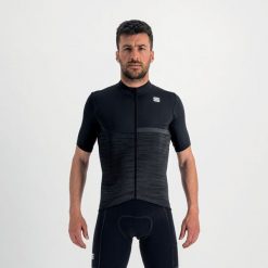 Koszulka rowerowa męska Sportful Giara. Czarne t-shirty sportowe męskie SPORTFUL, m, bez ramiączek, rowerowe. Za 229.99 zł.
