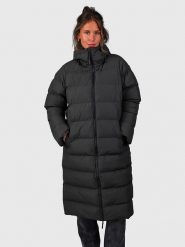 Brunotti Płaszcz zimowy "Bigsur" w kolorze czarnym rozmiar: S. Czarne płaszcze damskie BRUNOTTI, na zimę, m, bez wzorów, z puchu. Za 300.08 zł.