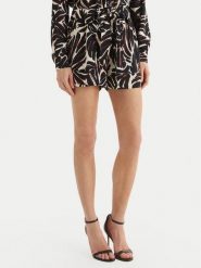 ONLY Szorty materiałowe Nova 15317850 Czarny Regular Fit. Czarne szorty damskie Only, bez wzorów, z materiału. Za 109.99 zł.