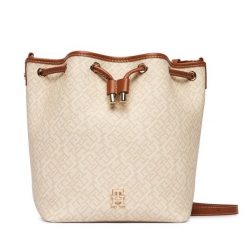 Torebka Tommy Hilfiger. Brązowe torebki klasyczne damskie Tommy Hilfiger, bez wzorów, bez dodatków. Za 699.99 zł.