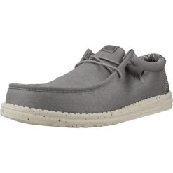 HeyDude Męskie Mokasyny Wally Stretch Canvas. Białe mokasyny męskie Hey dude, z materiału. Za 179.00 zł.
