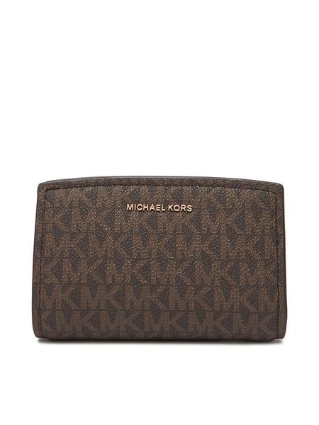 MICHAEL Michael Kors Portfel Bryant 32S5GYTZ2B Brązowy. Brązowe portfele damskie MICHAEL Michael Kors, bez wzorów, ze skóry. Za 559.99 zł.