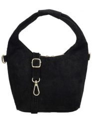 Charm Torebka w kolorze czarnym - 16 x 13 x 10 cm rozmiar: onesize. Czarne torebki klasyczne damskie Charm, bez wzorów, z materiału, bez dodatków. Za 130.99 zł.