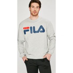 Fila - Bluza. Szare bluzy bez kaptura męskie Fila, l, z bawełny. W wyprzedaży za 189.90 zł.