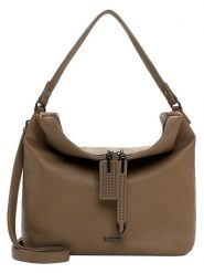 Tamaris Torebka "Glenn" w kolorze jasnobrązowym - 27 x 32 x 12 cm rozmiar: onesize. Brązowe torebki klasyczne damskie Tamaris, bez wzorów, z materiału, bez dodatków. Za 165.31 zł.