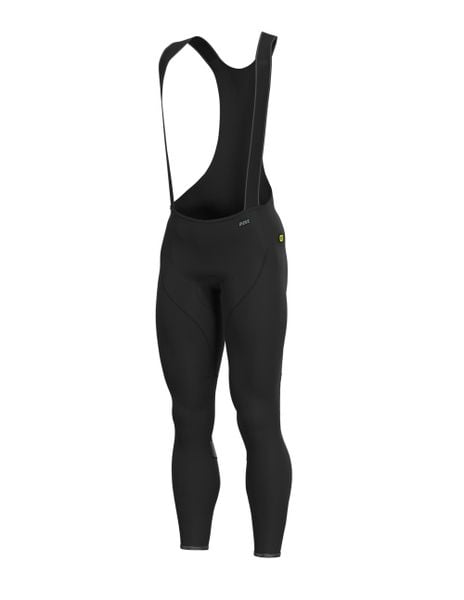 Spodnie rowerowe męskie Alé Cycling R-EV1 Clima Warm Plus. Czarne spodnie materiałowe męskie ALÉ CYCLING, bez wzorów, z elastanu, sportowe. Za 820.55 zł.