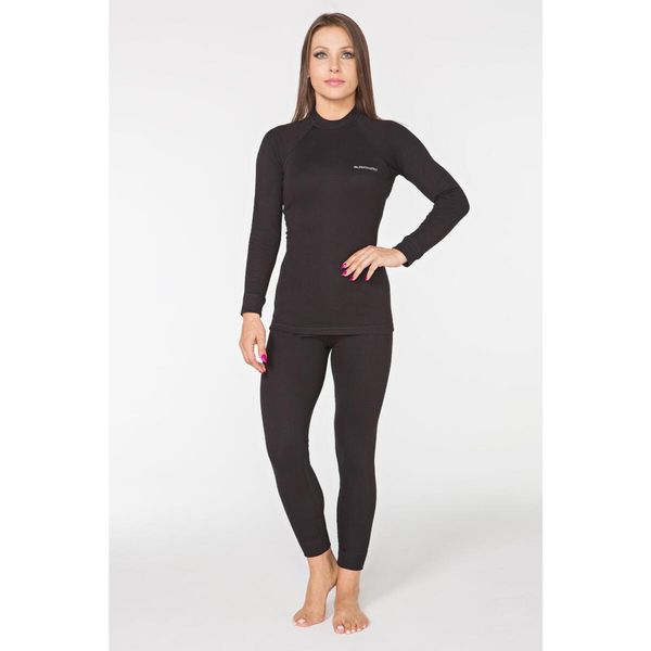 Bielizna termoaktywna narciarska damska Rough Radical Black Iron. Czarna bielizna termoaktywna damska ROUGH RADICAL, xl, bez wzorów. W wyprzedaży za 134.93 zł.