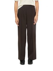 S.Oliver BLACK LABEL Spodnie z szerokimi nogawkami Kobiety brązowy, 48-32. Brązowe spodnie materiałowe damskie s.Oliver Black Label, bez wzorów, biznesowe. Za 449.95 zł.