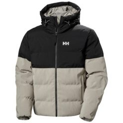 Kurtka puchowa Helly Hansen Oslo Graphic Puffy. Szare kurtki męskie Helly Hansen, l, bez wzorów, z materiału, bez kaptura. Za 1,212.00 zł.