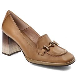 Brązowe Półbuty Hispanitas Skórzane Eleganckie Buty Na Obcasie. Brązowe półbuty damskie Hispanitas, bez wzorów, ze skóry, eleganckie, bez obcasa, na obcasie. Za 489.00 zł.