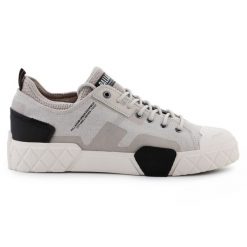 Buty Palladium Ace City Shell Lo 2 74452-096-M szare. Szare buty sportowe na co dzień męskie z gumy, bez zapięcia. Za 681.40 zł.