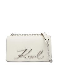 KARL LAGERFELD Torebka B1W30046 Biały. Białe listonoszki damskie Karl Lagerfeld, bez wzorów, ze skóry, bez dodatków. Za 1,299.00 zł.