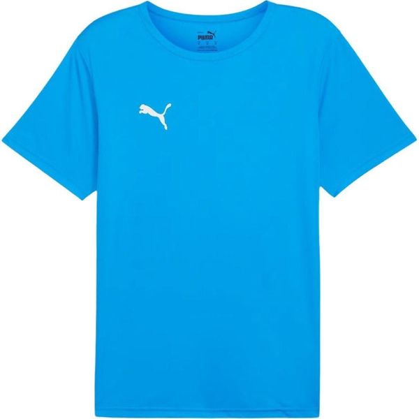 Męska Koszulka Meczowa TeamRise. Niebieskie t-shirty sportowe męskie Puma, m, z materiału, bez ramiączek, do piłki nożnej. Za 59.00 zł.