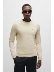 Hugo Boss Underwear Sweter w kolorze beżowym rozmiar: L. Brązowe swetry męskie Hugo Boss Underwear, l, bez wzorów, z bawełny, bez kołnierzyka. Za 373.45 zł.