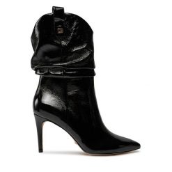Botki Guess. Czarne botki damskie Guess, bez obcasa, na szpilce, bez zapięcia. Za 1,309.00 zł.