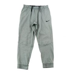 Second life - Spodnie dresowe męskie Therma Pant Taper szare - Jak nowy. Szare spodnie sportowe męskie Nike, z dresówki. Za 106.46 zł.