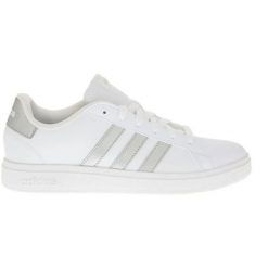 Buty adidas Grand Court 2.0 K W GW6506 białe. Białe buty sportowe na co dzień damskie bez wzorów, z materiału. Za 255.67 zł.