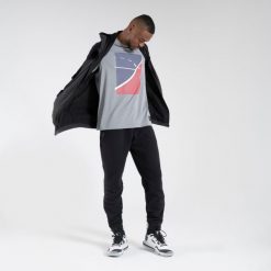 Bluza z kapturem do koszykówki męska Tarmak J500. Szare bluzy z kapturem męskie TARMAK, m, z bawełny. Za 119.90 zł.