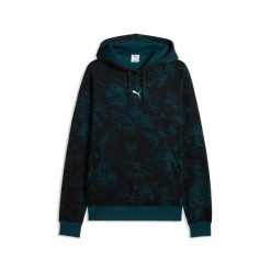 Bluza z kapturem z rękawami raglanowymi Puma. Niebieskie bluzy z kapturem męskie Puma, m, z gumy. Za 286.50 zł.