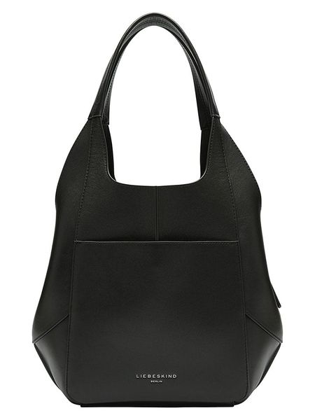Liebeskind Berlin Skórzana torebka w kolorze czarnym - 23 x 28 x 14 cm rozmiar: onesize. Czarne torebki klasyczne damskie LIEBESKIND BERLIN, bez wzorów, z materiału, bez dodatków. Za 614.95 zł.