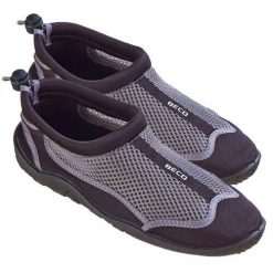 Buty wodne neoprenowe 4729, szaro-czarne. Czarne buty sportowe na co dzień damskie 47 Brand, z neoprenu, bez zapięcia, do pływania. Za 198.99 zł.