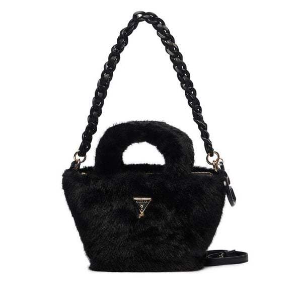 Torebka Guess. Czarne torebki klasyczne damskie Guess, z aplikacjami, bez dodatków. Za 264.99 zł.