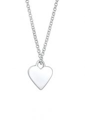 Elli Damski wisiorek z sercem z filigranu ze srebra próby 925 Sterling Silver Naszyjniki 1 ct. Szare naszyjniki damskie Elli, srebrne. Za 198.99 zł.