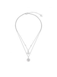Guess Naszyjnik JUBN06 468JW Srebrny. Szare naszyjniki damskie Guess, srebrne. Za 349.99 zł.