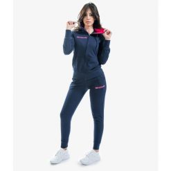 Damestet Givova King Donna Blue -fuchsia 2xs - Sporty & Trendy. Niebieskie spodnie dresowe damskie Givova, xs, bez wzorów, z bawełny. Za 149.19 zł.