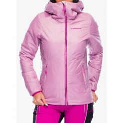 Kurtka ocieplana damska La Sportiva Alpine Guide Primaloft Hoody. Czerwone kurtki damskie La Sportiva, l, bez wzorów, z puchu, bez kaptura. Za 1,028.99 zł.