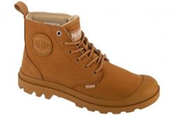 Buty sportowe Sneakersy unisex, Pampa Hi NBK. Brązowe buty sportowe na co dzień damskie Palladium, bez wzorów, z materiału, trekkingowe. Za 499.99 zł.