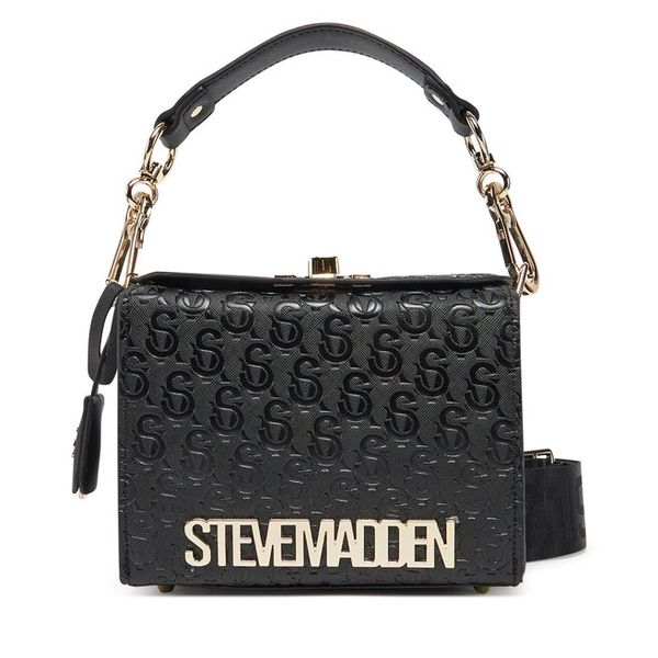 Torebka Steve Madden. Czarne torebki klasyczne damskie Steve Madden, bez wzorów, bez dodatków. Za 349.99 zł.